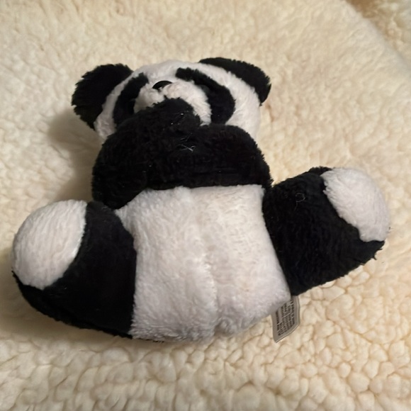 Black and White Stuffed Bear Animal - Picture 3 of 15